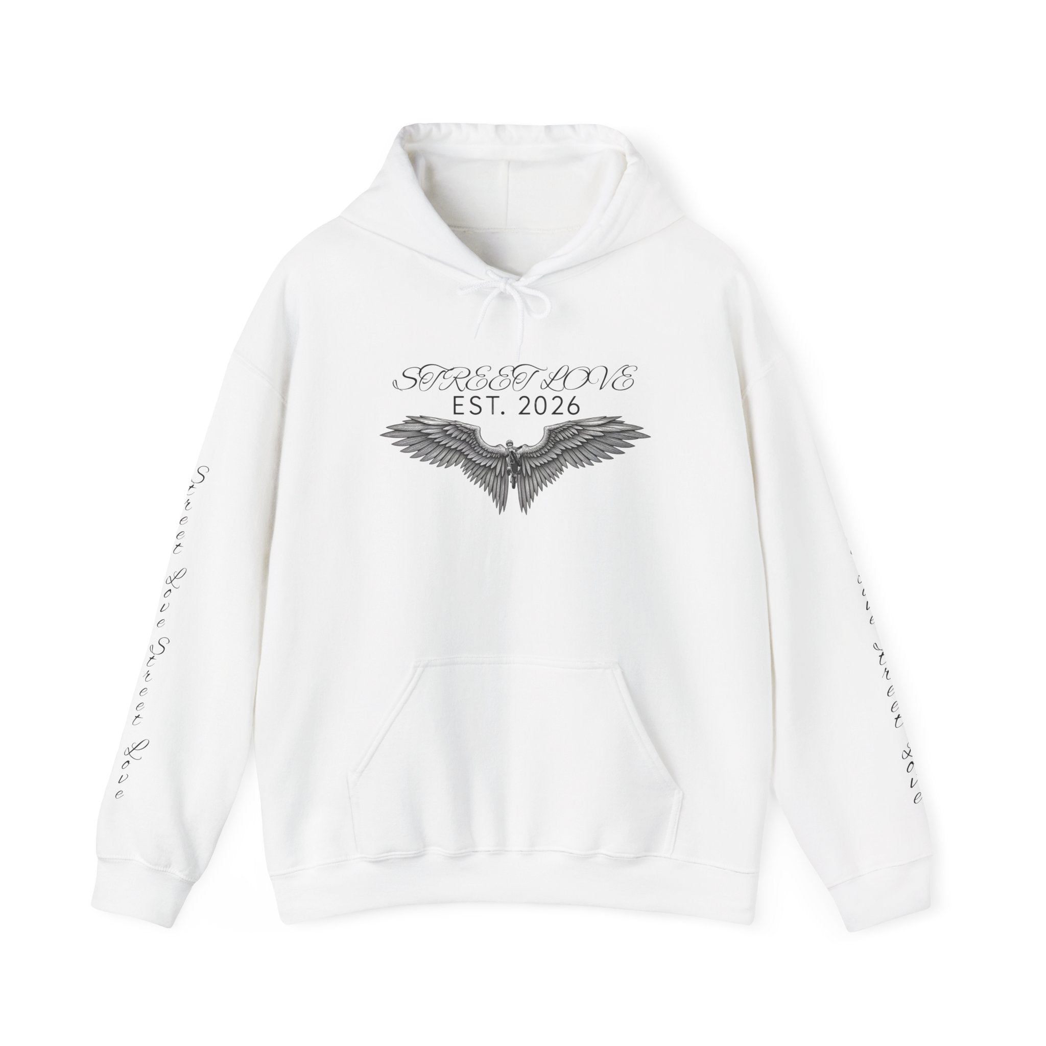 Street ware Hooded Sweatshirt minimalistic design